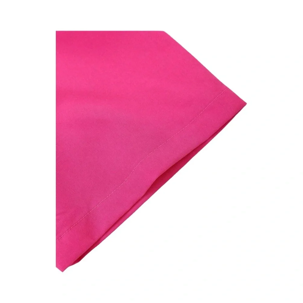 Pink Casual Button-Down Shirt and shorts - Picture 4 of 5